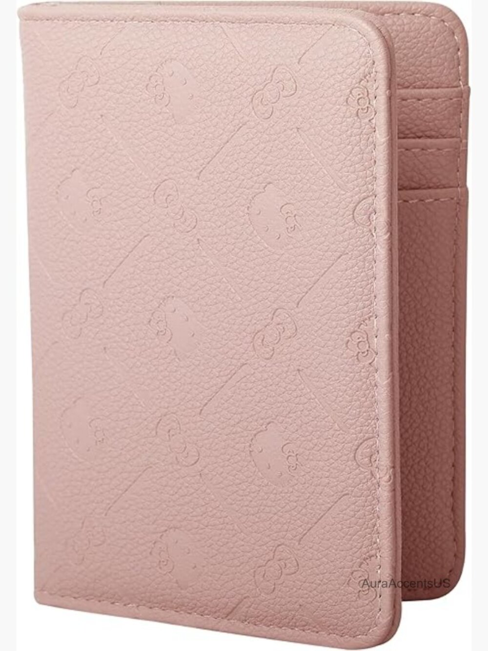 Official Hello Kitty Passport Cover with Card Slots Travel Accessory